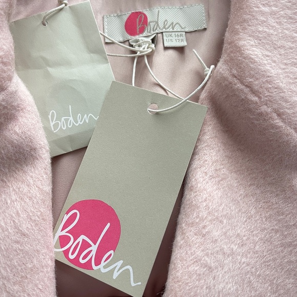 Boden Colorblock Midi Coat - Picture 8 of 8